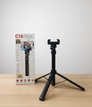 C16 Gimbal Stabilizer Selfie Stick Tripod for Smartphone Video Recording
