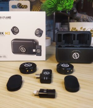 Hollyland Lark M2 Inspire Edition Black Wireless Lavalier Microphone