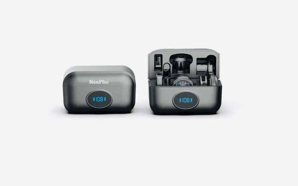 NeePho NP-59 Wireless Collar Clip Lavalier Microphone