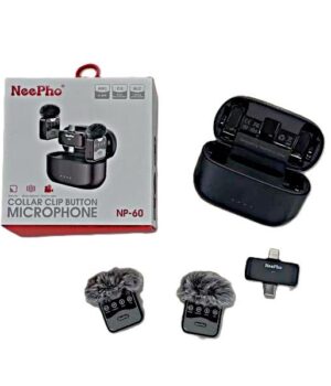 NeePho NP-60 Wireless Lavalier Microphone for Type-C and iPhone