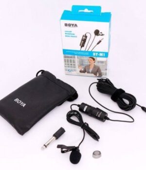 Boya BY-M1 omnidirectional lavalier microphone original clip on mic