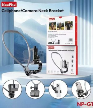 NeePho NP-G1 neck mount phone holder hands free POV vlogging holder