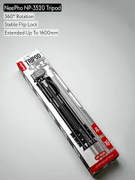 NeePho NP-3520 tripod stand with 360 degree rotation and adjustable height