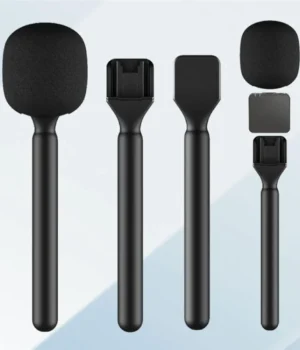 Wireless Microphone Handheld Stick for Interview & Vlogging (Microphone Not Included)