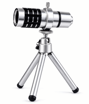 12X Zoom Mobile Telephoto Lens with Tripod for Smartphone